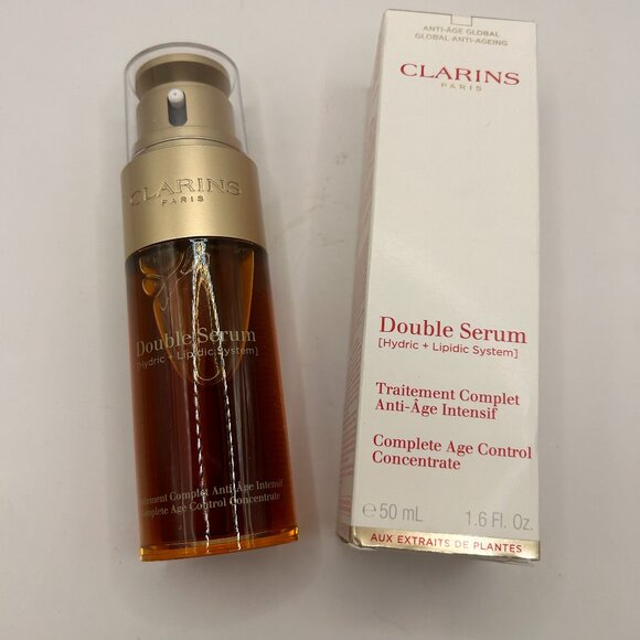 Clarins AWARD WINNING Double Serum Complete Age Control Concentrate 1.6 oz